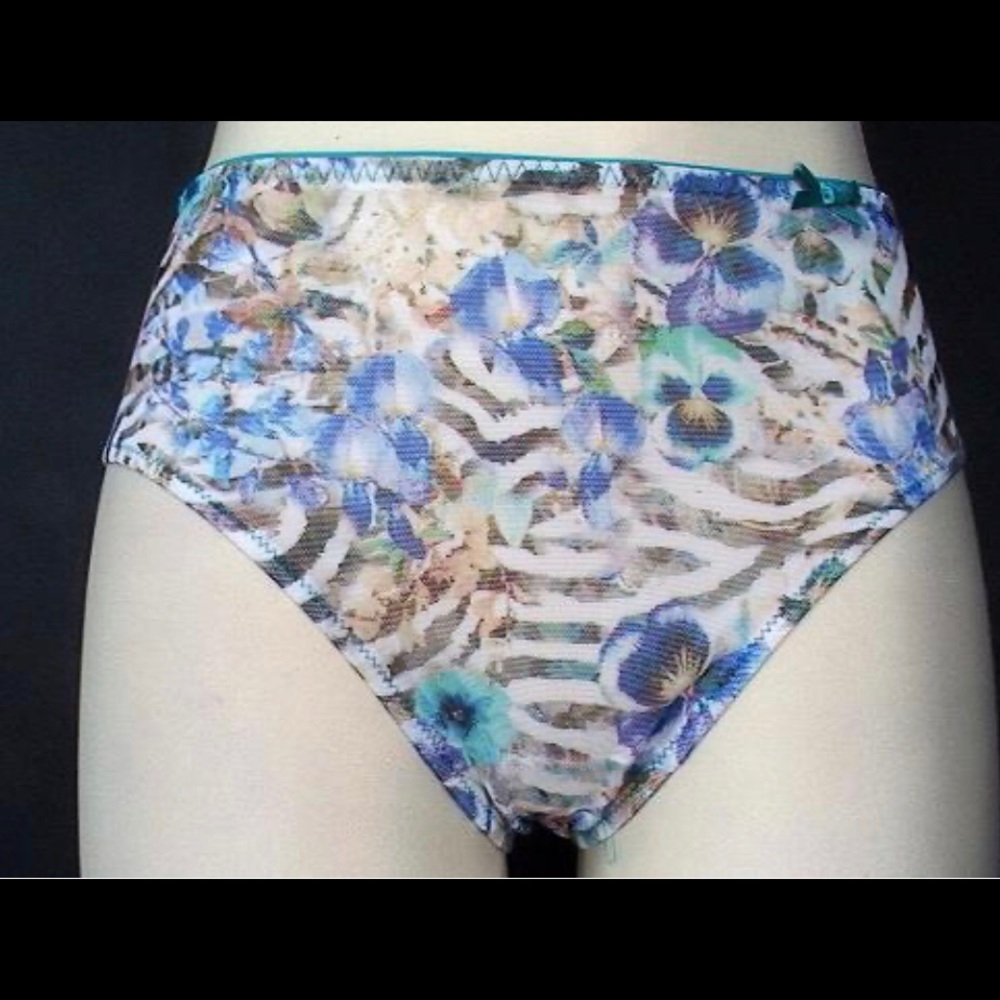 Antigel arty Zebra dual-layer sheer Brief